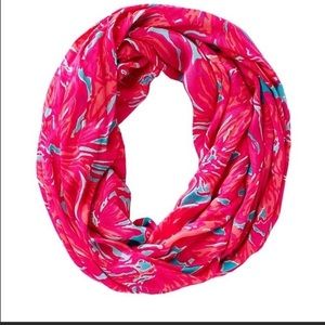 Lilly Pulitzer Riley Infinity Scarf Flirty Sea